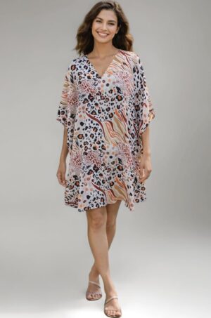 Lightweight Beach Kaftan Cover-Up