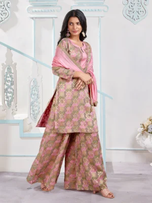 Elegant Palazzo Suit Set
