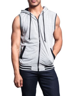 Sleeveless Casual Hoodie